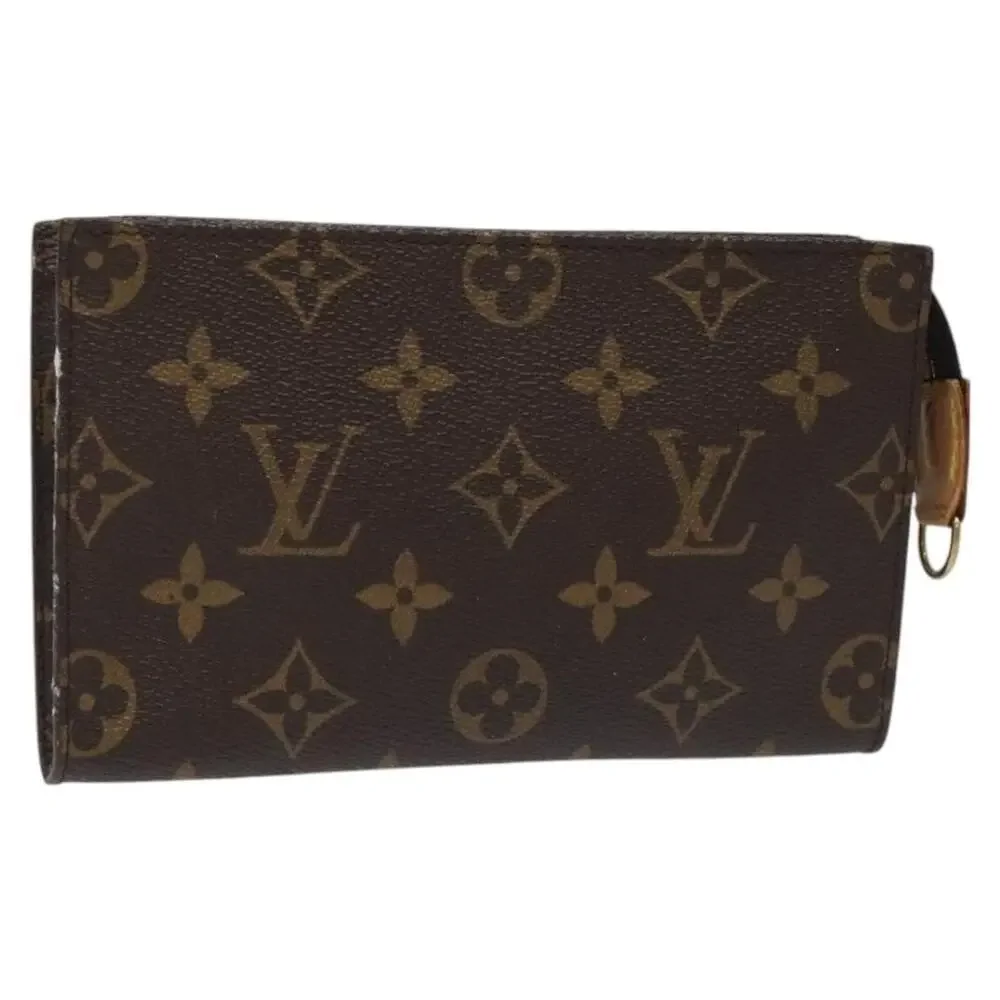Louis Vuitton Monogram Bucket PM Accessory Pouch Brown
